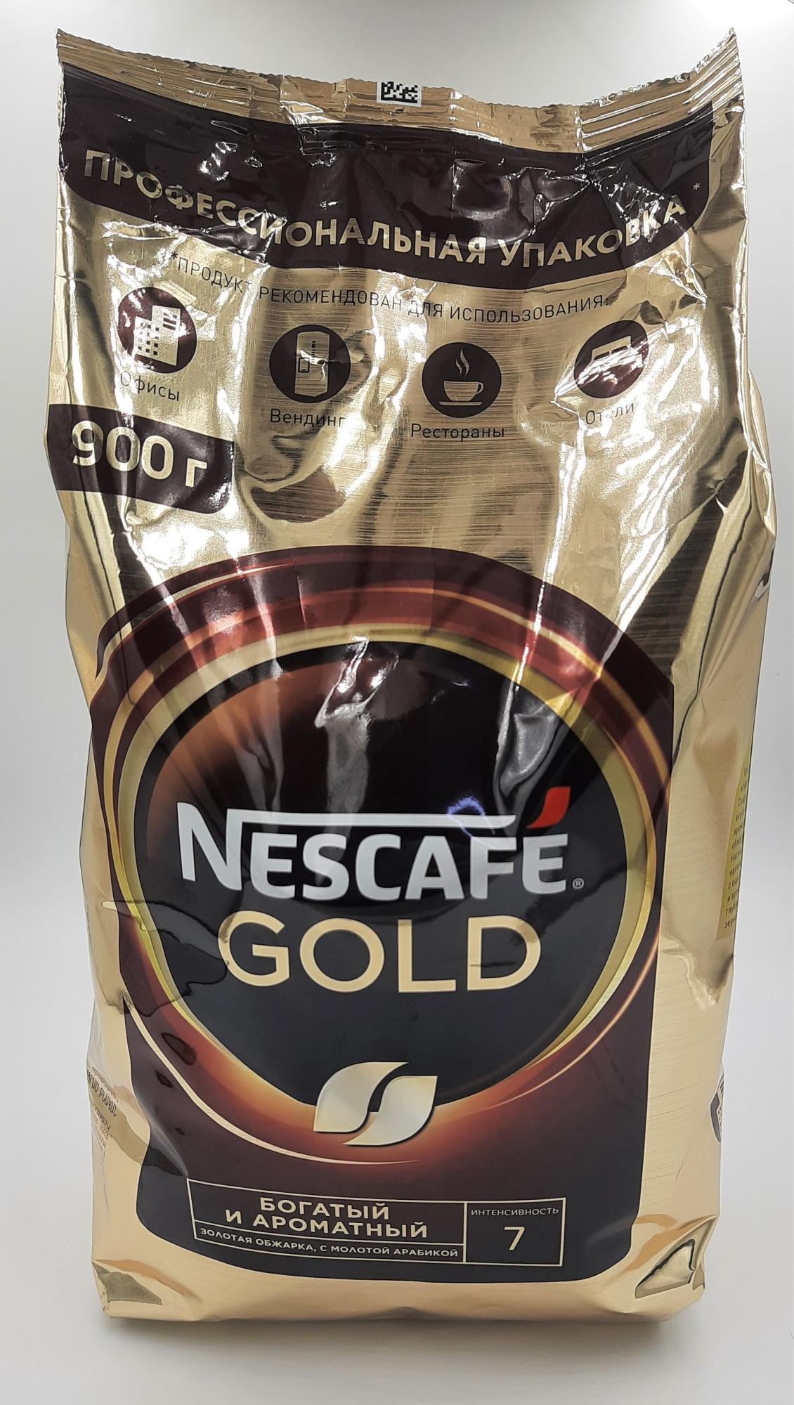 Нескафе Голд м/у 900г Nescafe Gold